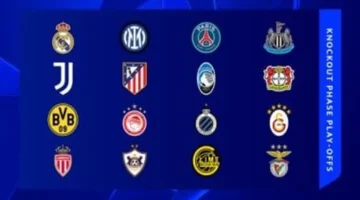 صدام الكبار مرتقب.. قائمة أندية ملحق دور الـ16 في دوري أبطال أوروبا والمواجهات المحتملة